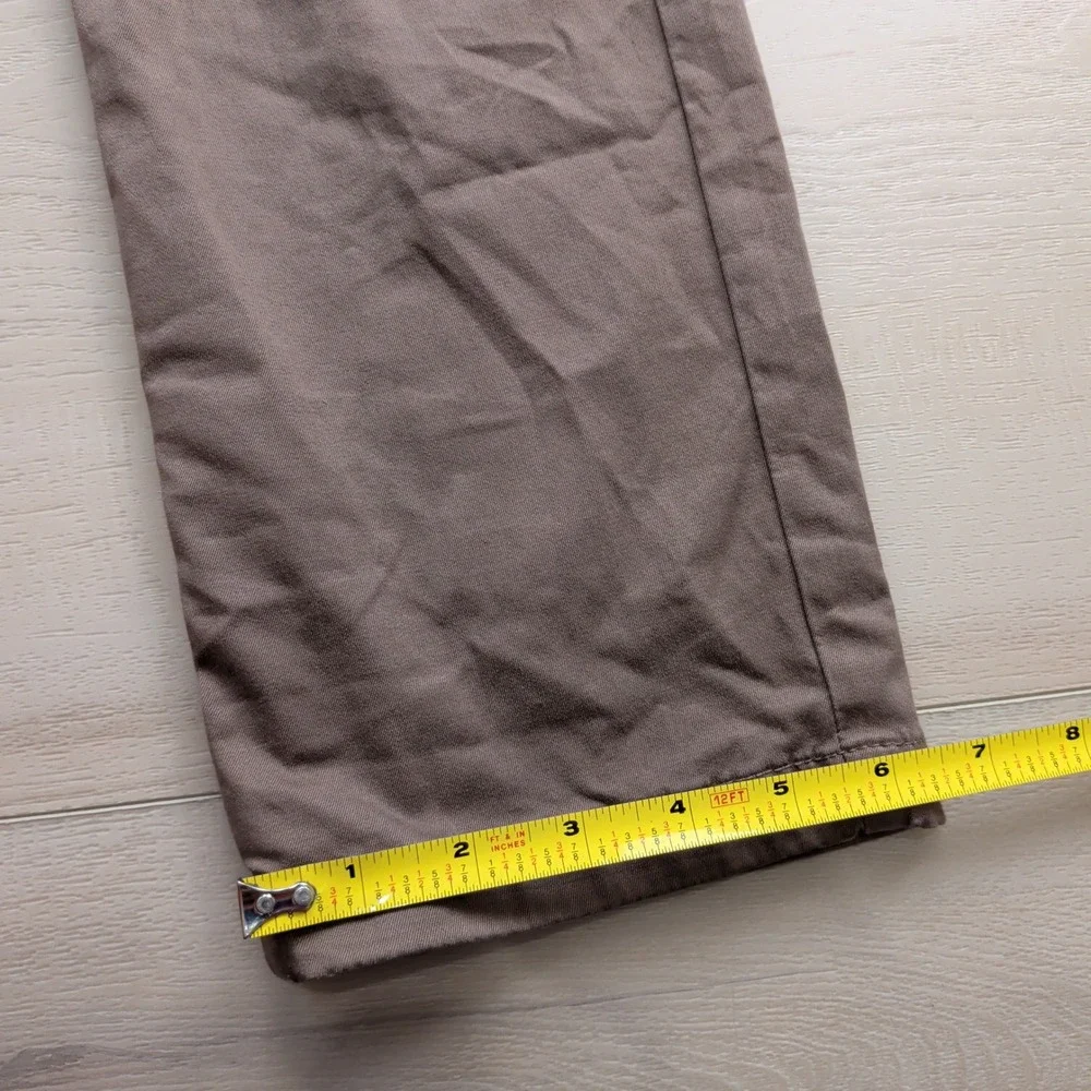Reiss Fielder Chino Trousers Pants Mens 28x32 Brown Slim Cotton Blend